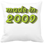 printfashion made-in-2009-green-grey - Párnahuzat, Díszpárnahuzat - Fehér (489990)