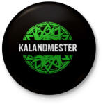 printfashion Kalandmester - Goth kör (Zöld) - Kitűző, hűtőmágnes - Fekete (3103394)