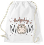 printfashion Hedgehog mom - Sportzsák, Tornazsák - Fehér (12543289)