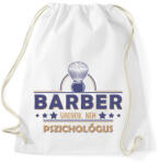 printfashion Barber vagyok - Sportzsák, Tornazsák - Fehér (9118894)