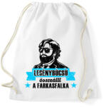 printfashion Legénybúcsú Farkasfalka - Sportzsák, Tornazsák - Fehér (5278577)