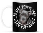 printfashion Pitbull - Bögre - Fekete (5438246)