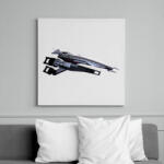 printfashion Normandia - Vászonkép - Fehér (6622706)