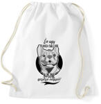 printfashion én egy francia bulldog büszke gazdija vagyok! - Sportzsák, Tornazsák - Fehér (281737)