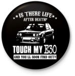 printfashion Élet a halál után - Kitűző, hűtőmágnes - Fekete (3100926)