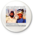 printfashion Bud Spencer és Terence Hill - Kitűző, hűtőmágnes - Fehér (11973306)