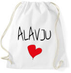 printfashion ALAVJU - I love you meme - Sportzsák, Tornazsák - Fehér (5587380)