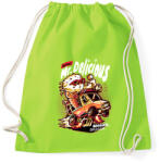 printfashion Mr Delicious - Sportzsák, Tornazsák - Limezöld (57292)