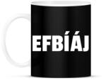 printfashion FBI - Bögre - Fekete (10426333)
