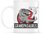 printfashion Papa szaurusz grandpasaurus - Bögre - Fehér (11120077)