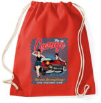 printfashion Csúcsgarázs - Sportzsák, Tornazsák - Piros (177425)