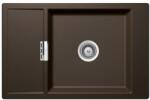 SCHOCK Mono D-100XS Bronze/bronzbarna Cristadur gránit mosogatótálca