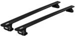 Thule Tetőcsomagtartó Mitsubishi L200 2 ajtós Club Cab 2016-2023, Thule Wingbar Evo Black, fixpontos - buzzrack