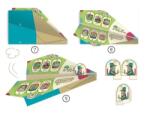 DJECO Puzzle cu avion Origami (DJ08760)