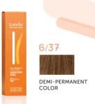 Londa Professional Demi Permanent Color Creme 60 ml gazdag krémes hajfesték 6/37 Dark Blond Gold Brown