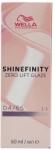Wella Shinefinity Zero Lift Glaze 60 ml demi-permanent szín 04/65 Medium Brown Violet Mahogany