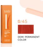 Londa Professional Demi Permanent Color 60 ml gazdag krémes hajfesték 0/45 Copper Red Mix