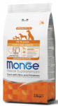 Monge Puppy&Junior All Breeds Monoprotein kacsa-rizs-burgonya száraztáp kutyának 2, 5kg