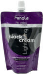 Fanola No Yellow Color Black Cream Lightening 500 g