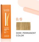Londa Professional Demi Permanent Color Creme 60 ml gazdag krémes hajfesték 8/0 Light Blond