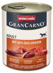 Animonda Grancarno Adult Baromfiszív 6x800g (82805) - pegazusallatpatika