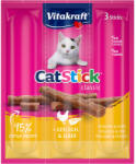 Vitakraft cat sticks kiegészítő eledel szárnyassal és májjal 3x6g - pegazusallatpatika