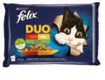 FELIX Fantastic Duo Adultalutasakos házias válogatás - aszpikban macskák részére (4x85g)
