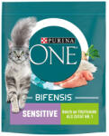 ONE Sensitive Bifensis száraztáp érzékeny emésztésű felnőtt macskák részére pulykával és rizzsel 800g