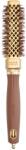 Olivia Garden Expert Blowout Straight Square Brush Gold & Brown 20 mm