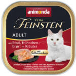 Animonda Vom Feinsten Gourmet marha, csirkemell, gyógynövény 32x100g (83264)