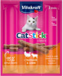 Vitakraft cat sticks kiegészítő eledel pulykával és báránnyal - pegazusallatpatika