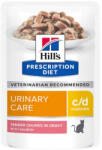 Hill's Feline c/d Pouches Salmon alutasak 85g - pegazusallatpatika
