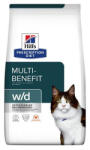 Hill's Feline w/d gyógytáp 3kg - pegazusallatpatika