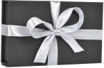  Fekete ajándékdoboz díszdoboz 12x7x2 cm