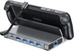Choetech 6-in-1 TYPE-C TO PD+HDMI+USB 3.0A/F×3+RJ45 Steam Deck (HUB-M50)