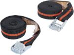 BGS technic Set banda de tensionare cu inchizatoare rapida 2, 5 m x 25 mm 2 piese (BGS 3599) (3599)