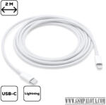 Apple USB-C to Lightning töltőkábel, 2m '24 (APPLE-MW2R3ZM-A)