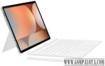 Samsung Tab S10P/S9P/S9 FE Plus billentyűzetes tok, Fehér (OSAM-EF-DX825BWEG) - gsmpalota