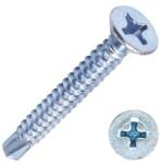  SB önfúró lemezcsavar süllyesztett fejű kereszthornyú horganyzott 4, 8 x 25 (30db) (3903640)