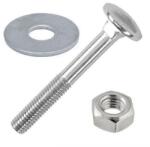  SB kapupántcsavar M6 x 50 + anya + fakötésű alátét (10db) (3990006)