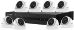 HikVision HiWatch Sistem supraveghere interior basic Hikvision HiWatch HW-8INTIR20-2MP, 2 MP, 8 camere, 2.8 mm, IR 20 m (HW-8INTIR20-2MP)