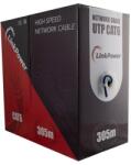 LinkPower Cablu UTP CAT6 Cupru LinkPower LINK-UTP-CAT6-305, albastru (LINK-UTP-CAT6-305)