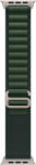 Apple - 49 mm-es sötétzöld Alpesi pánt - L - natúr titán (MXMW3ZM/A) (MXMW3ZM/A)
