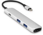 iStyle - USB Type-C HUB 4K HDMI - ezüst (PL9915112100020)