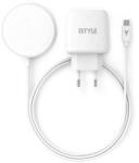 iStyle - Mágneses vezeték-nélküli töltő szett USB-C kábellel és 20 Wattos adapterrel - Fehér (PL9915101100117)