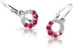 Cutie Jewellery Gyermek fülbevaló C2154-10-X-2 piros
