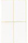  Etikett címke, 40x70mm, 15 lap, 4 címke/lap (EGYEB_BELFOLDI_00191) (EGYEB_BELFOLDI_00191)