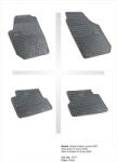 FroGum Gumiszőnyeg 4 db-os SKODA FABIA II 2007- / SEAT CORDOBA III 2008-