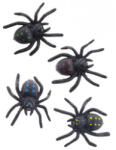  Tapadókorongos pókok, 6cm, 4db (74653)