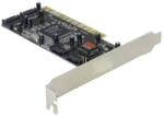 Delock DL70154 4x SATA Port PCI RAID Vezérlő (70154) - aqua